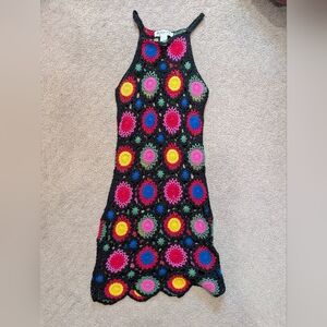 H&M Multicolor Crochet Top